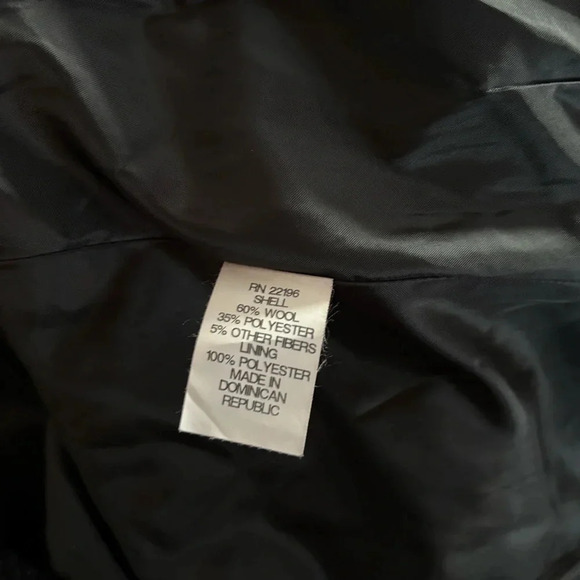 Jason Kole Size S Women’s Wool Blend Peacoat. Dark gray. - Picture 9 of 10